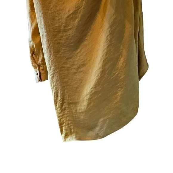 Lovers and Friends Revolve Ana One Shoulder Cocktail Dress Yellow Mustard Small. - Picture 9 of 15